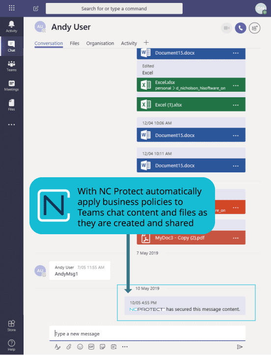 NC Protect Extends Data Protection Capabilities to Microsoft Teams and Yammer
