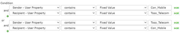 NC Protect Information Barriers Configuration Screen