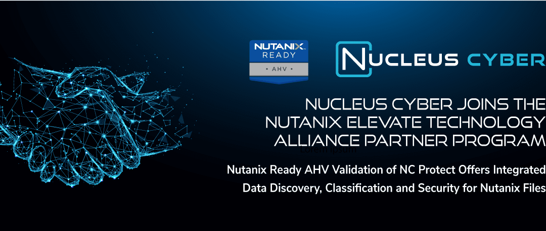 Introducing Data Discovery, Classification and Security for Nutanix Files