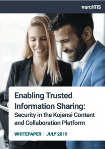 Whitepaper: Sharing information digitally, and with trust