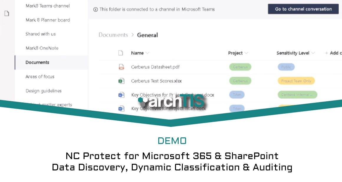 Demo: NC Protect Automates Classification & Compliance