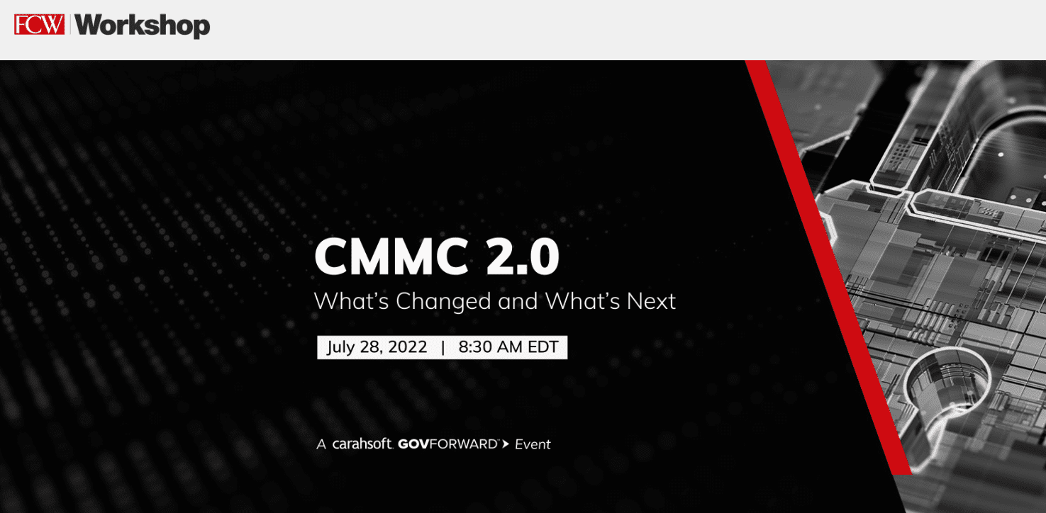 FCW CMMC 2.0 Workshop