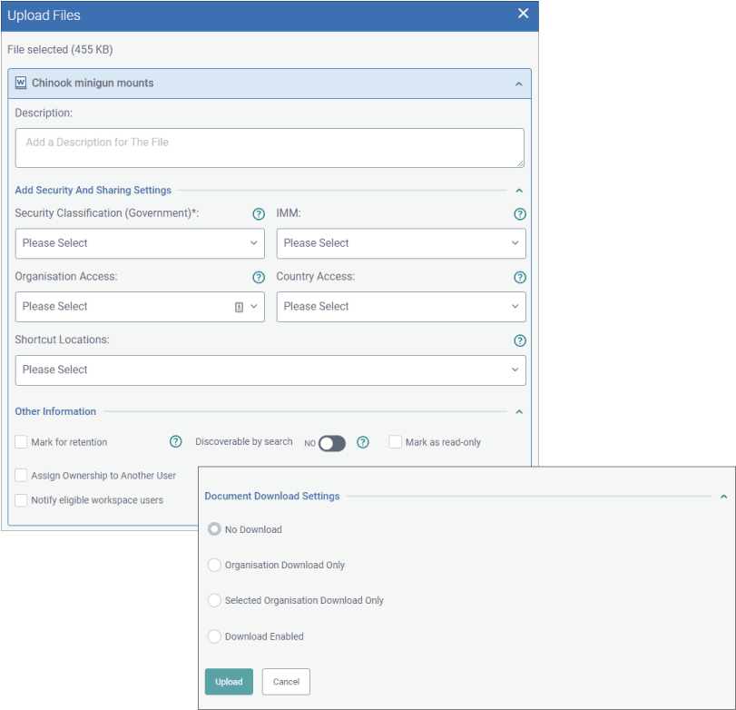 information is accessed and used with Kojensi's easy to set ABAC policies