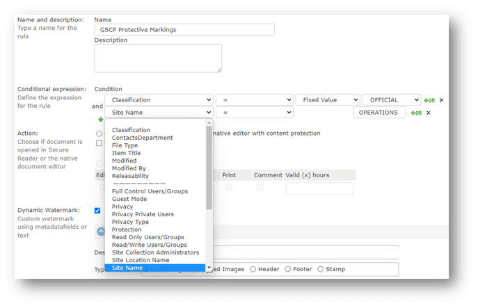 Configuring Protective Markings with NC Protect