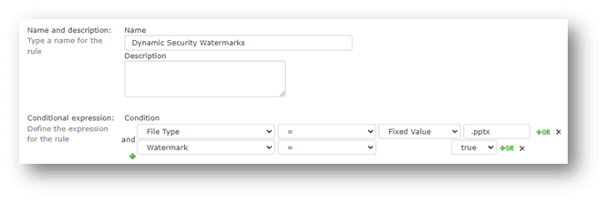 NC Protect Watermark Policy Config